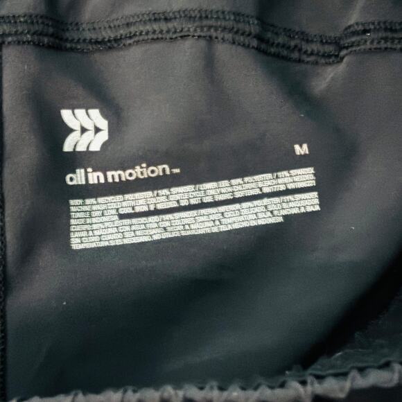All In Motion Joggers Black Size Medium - Picture 5 of 6
